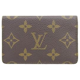 Louis Vuitton-Louis Vuitton Monogram Card Case M56362-Brown
