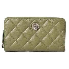 Chanel-Chanel Caviar Skin Medium Wallet-Green