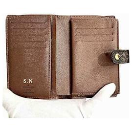 Louis Vuitton-Louis Vuitton Monogram Portefeuille Viennois Wallet-Brown