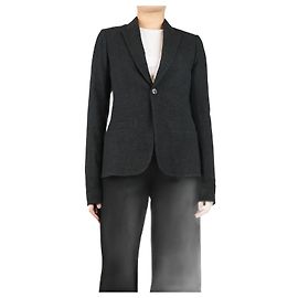 Rick Owens Blazer aus Kohlewolle - Größe UK 12 Grau