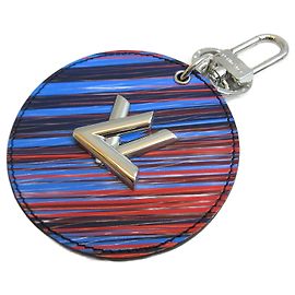 Chaveiro espelho Epi Twist da Louis Vuitton MP2024 Preto