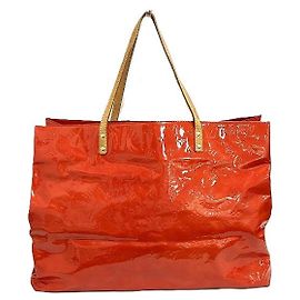 Borsa tote Reade GM in vernice Louis Vuitton Rosso