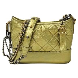 Chanel-Chanel Gabrielle de Chanel Small Hobo Bag-Golden