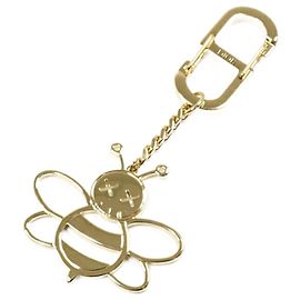 Christian Dior KAWS Collaboration Bee Keyring Golden