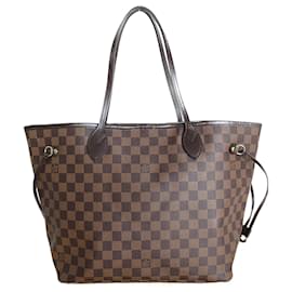 Louis Vuitton-Louis Vuitton Damier Canvas Tote Bag-Brown,Damier ebene