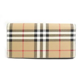 Portefeuille long bi-fold Burberry Beige