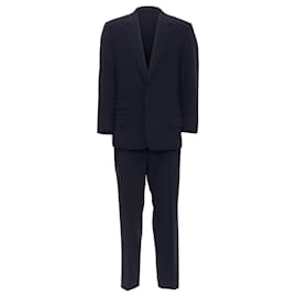 Gucci-Gucci Tom Ford GG Monogram Lined Blazer-Blue,Navy blue