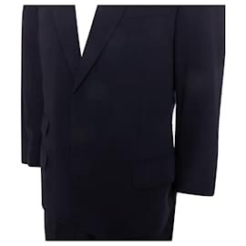 Gucci-Gucci Tom Ford GG Monogram Lined Blazer-Blue,Navy blue