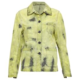 Dior-Christian Dior acid wash tie dye cd overshirt jacket-Green