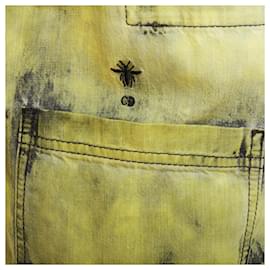 Dior-Christian Dior acid wash tie dye cd overshirt jacket-Green