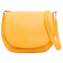 Céline Borsa a tracolla mezza luna Celine Trotteur Messenger Giallo