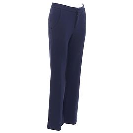 Marni virgin wool blend wide leg mid waist pants Blue Navy blue