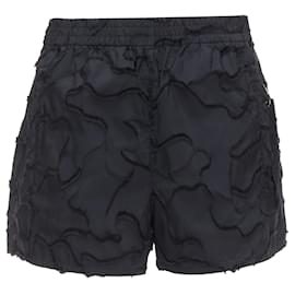 Dior-Christian Dior camouflage patch applique logo shorts-Black