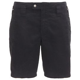 Bermuda in cotone e ramie con tasca posteriore Saint Laurent Nero