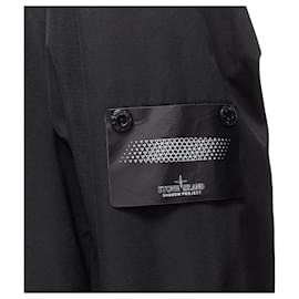 Stone Island-Stone Island shadow project technical nylon logo patch blazer jacket-Black