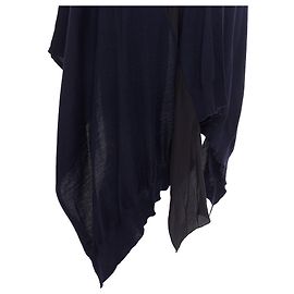 Stella Mc Cartney Hoch-Tief-Cardigan aus kontrastierendem Material von Stella McCartney Blau Marineblau