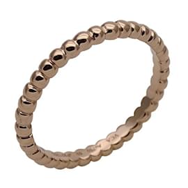 Van Cleef & Arpels-Bague en or rose perlée petite de Van Cleef & Arpels-Doré