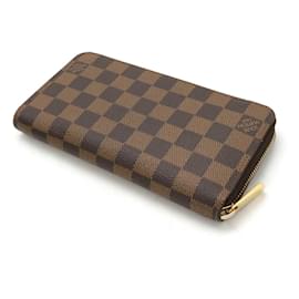 Louis Vuitton-Louis Vuitton Damier Zippy Wallet N41661-Brown