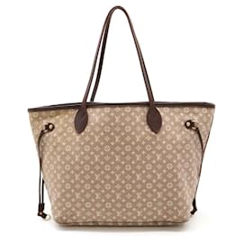 Louis Vuitton-Louis Vuitton Monogram Idylle Neverfull MM Tote Bag-Brown