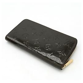 Louis Vuitton-Louis Vuitton Monogram Vernis Zippy Wallet-Brown