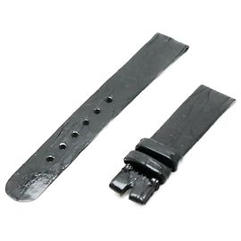 Chopard Krokodilleder Ersatzgürtel schwarz Schwarz
