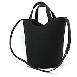 Balenciaga-Balenciaga Wave Medium Canvas Tote Bag-Black