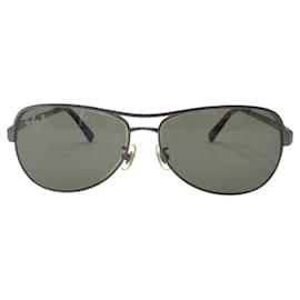 Autre Marque-Ray-Ban Metal Sunglasses RB8047 Brown-Brown