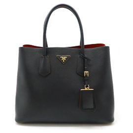 Bolso de cuero Prada B2756T Negro