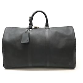 Louis Vuitton-Louis Vuitton Epi Keepall 45 Boston Bag M59152-Black