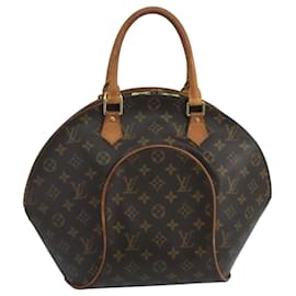 Louis Vuitton-LOUIS VUITTON Monogram Ellipse MM Hand Bag M51126 LV Auth 103181-Monogram
