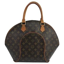 Louis Vuitton-LOUIS VUITTON Monogram Ellipse MM Hand Bag M51126 LV Auth 103181-Monogram