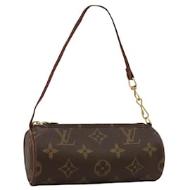 Louis Vuitton-LOUIS VUITTON Monogram Papillon Pouch LV Auth 91333-Monogram
