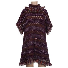 CHANEL Clothing in Purple Wool - 102206 Purple