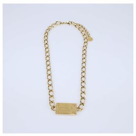 COLLIERS VERSACE T. Métal Doré