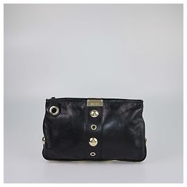 Clutch Zulu negro Jimmy Choo Negro