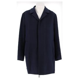 Christian Dior DIOR HOMME Coats T.FR 54 Cashmere Navy blue