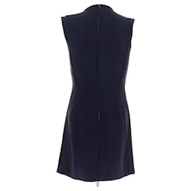 Louis Vuitton-LOUIS VUITTON Dresses T.FR 36 Silk-Navy blue