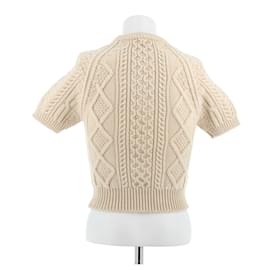 Chanel-CHANEL Knitwear T.FR 36 Wool-Beige