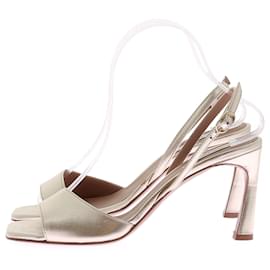 Autre Marque-THE FOLD Sandals T.EU 37 Leather-Golden