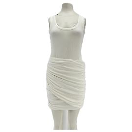 Vestido ASOS T.FR 38 Algodón Blanco