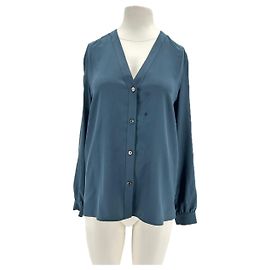 VANESSA SEWARD Tops T.FR 38 Seta Blu