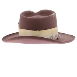 Autre Marque-NICK FOUQUET Hats T.cm 56 Wool-Brown
