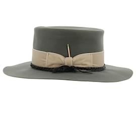 Autre Marque-NICK FOUQUET Hats T.cm 56 Wool-Khaki