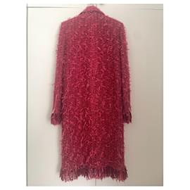 Chanel-2017 CHANEL PARIS COSMOPOLITAN COAT-Fuschia