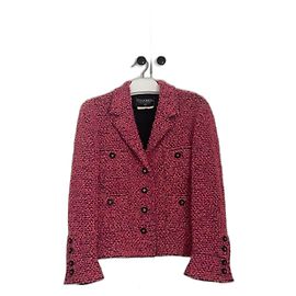 Chanel 1994 runway collection Fr38 Red