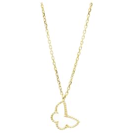 Van Cleef & Arpels-Van Cleef & Arpels Sweet Alhambra Papillon Pendant Necklace-Other