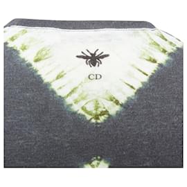 Dior-Christian Dior J'adior Tie Dye Cotton Linen 8 Tshirt-Green