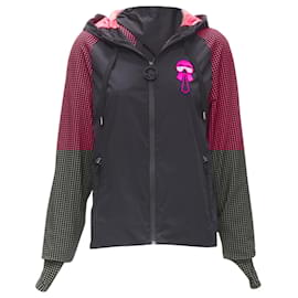 Fendi-Fendi Karl Loves polka dot windbreaker jacket-Black