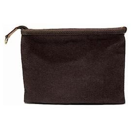 Louis Vuitton-Louis Vuitton Antigua Pochette Plat PM M40069 Clutch-Brown
