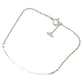Tiffany & Co-Pulseira T Smile SV925 em prata da Tiffany & Co-Prata,Metálico